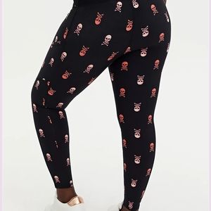 Torrid skull active leggings